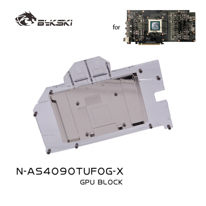 Rtx 4090 Water Block - Bykski GPU Water Block untuk ASUS