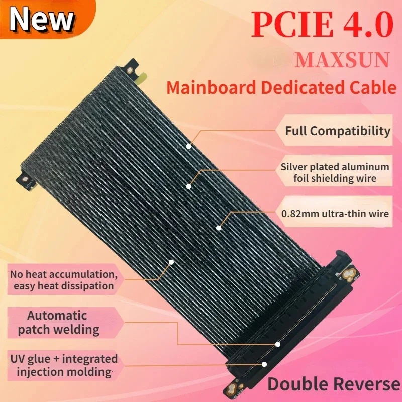 Kabel Super cepat, 4.0 tinggi  - Itx Gpu Riser Pcie 4.0 16X ulasan dan harga