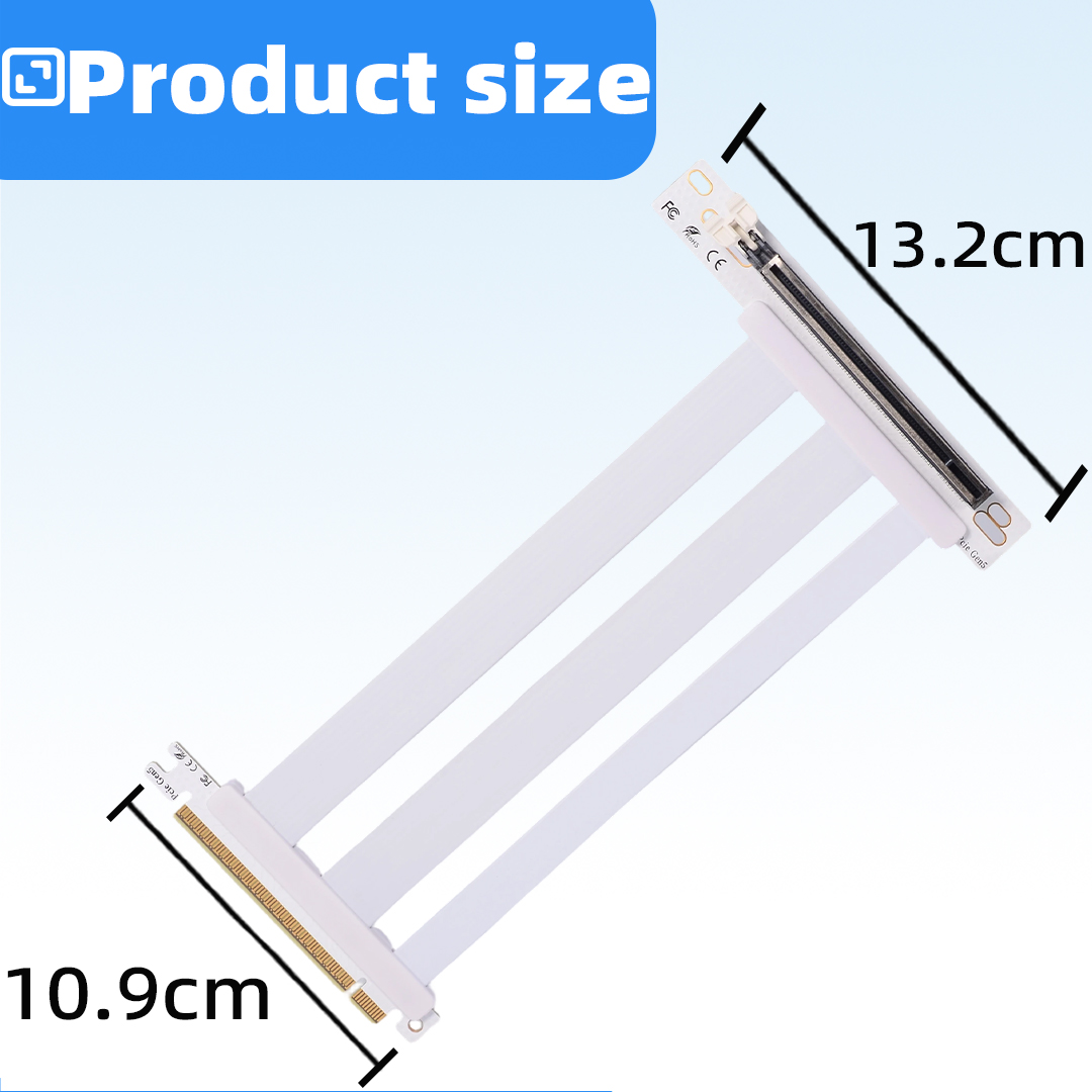 Kabel Ekstensi Kartu Grafis PC - Pcie 5.0 Gpu Riser Cable ulasan dan harga