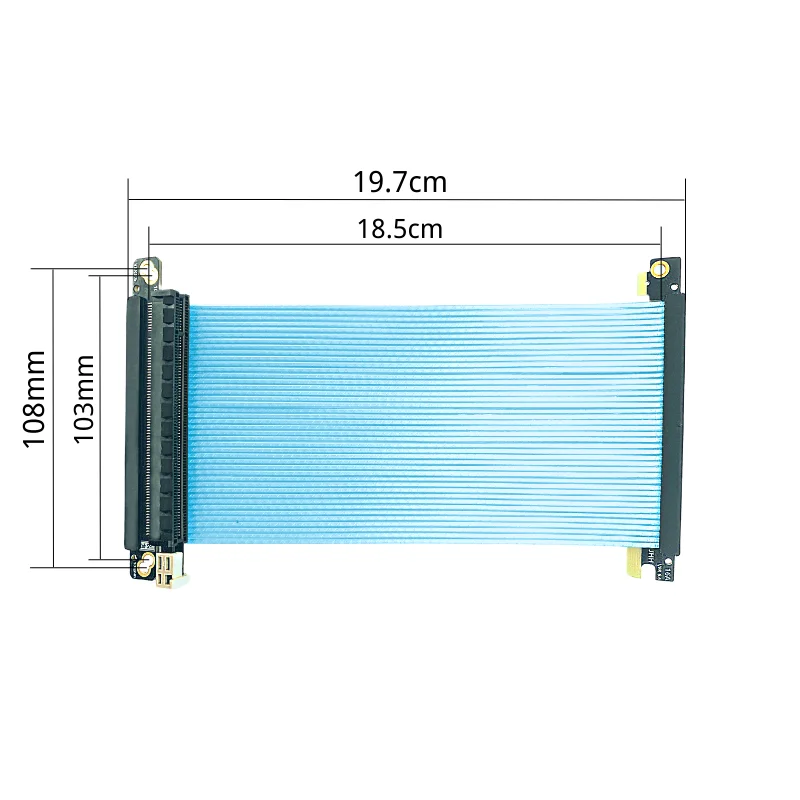 Kabel Riser Pci-e 4.0 Terbalik - Itx Gpu Riser Pcie 4.0 16X ulasan dan harga