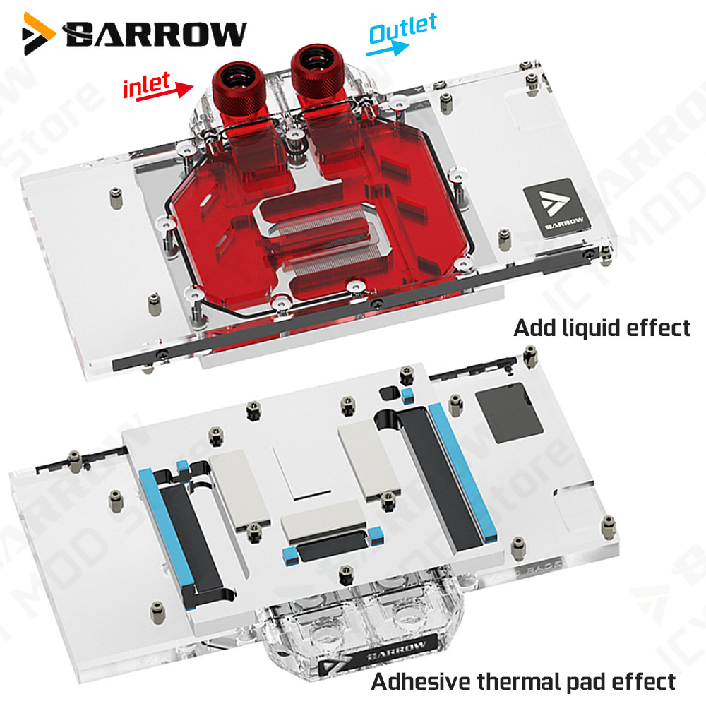 Blok Pendingin Air Kartu Grafi - Rx 9070 16Gb ulasan dan harga