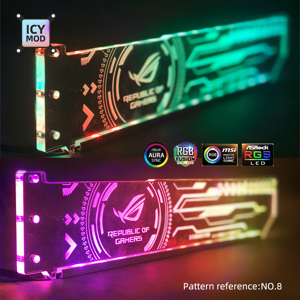 RGB Pemegang VGA Menyesuaikan  - Desktop Gaming Gpu 32Gb ulasan dan harga