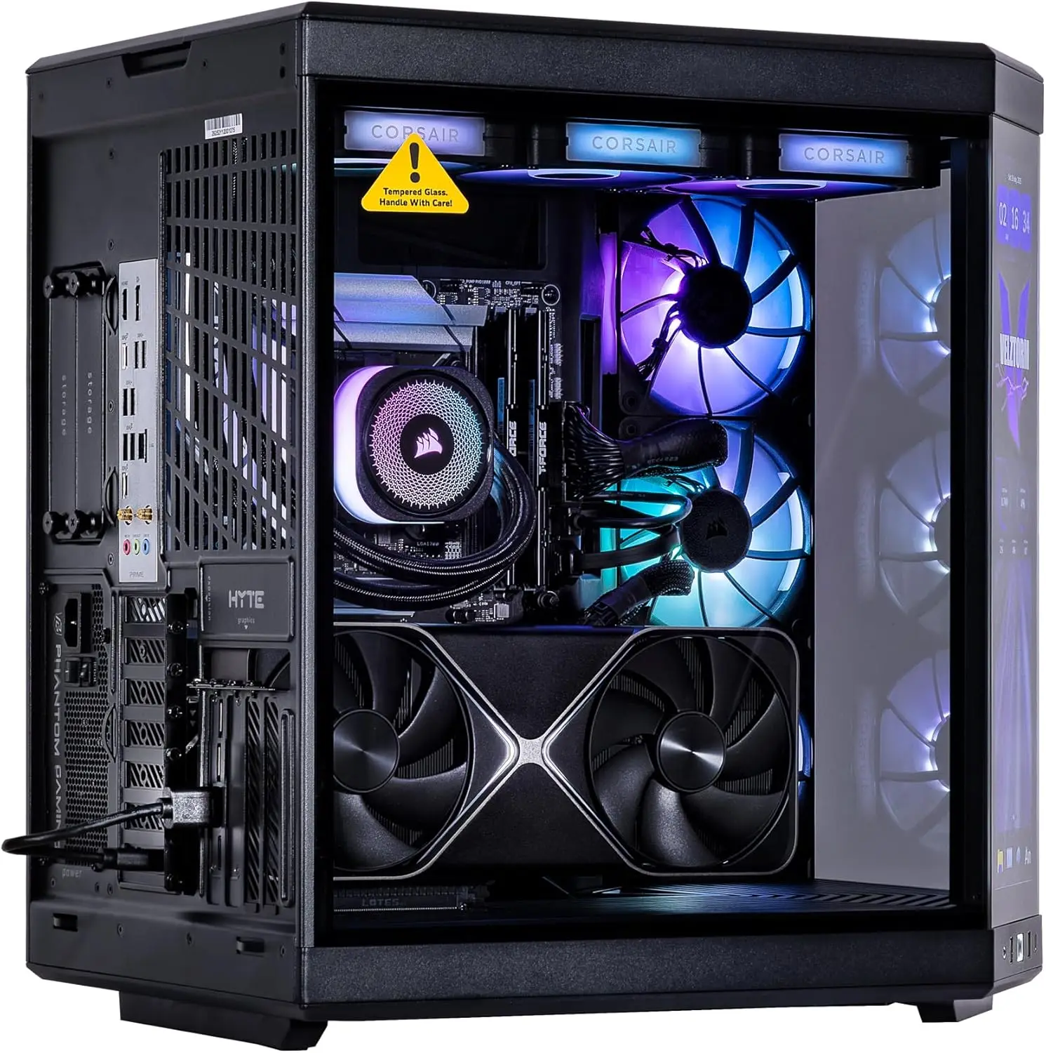 Velztorm LCD Hitam Praetix, PC - Rtx 5080 16Gb ulasan dan harga