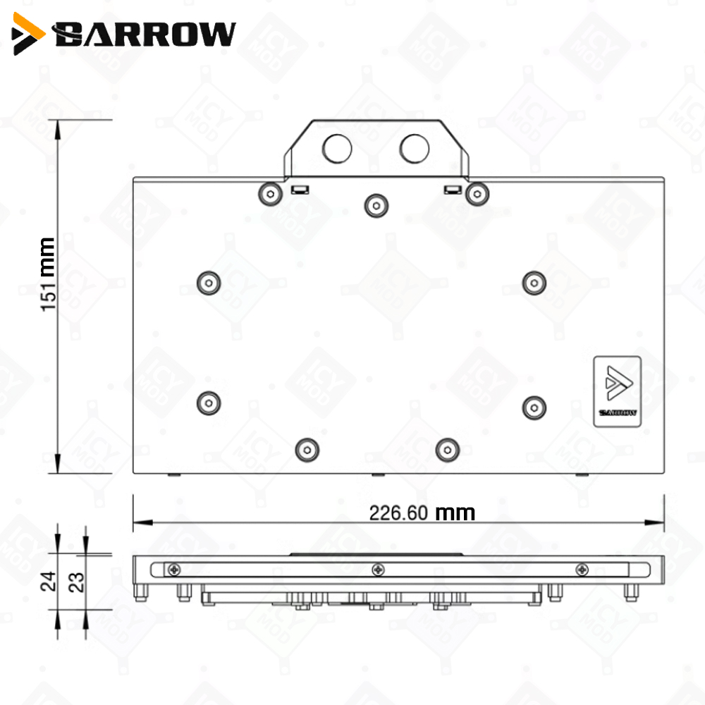 Barrow GPU Blok Pendingin Air  - Rtx 4090 Water Block ulasan dan harga