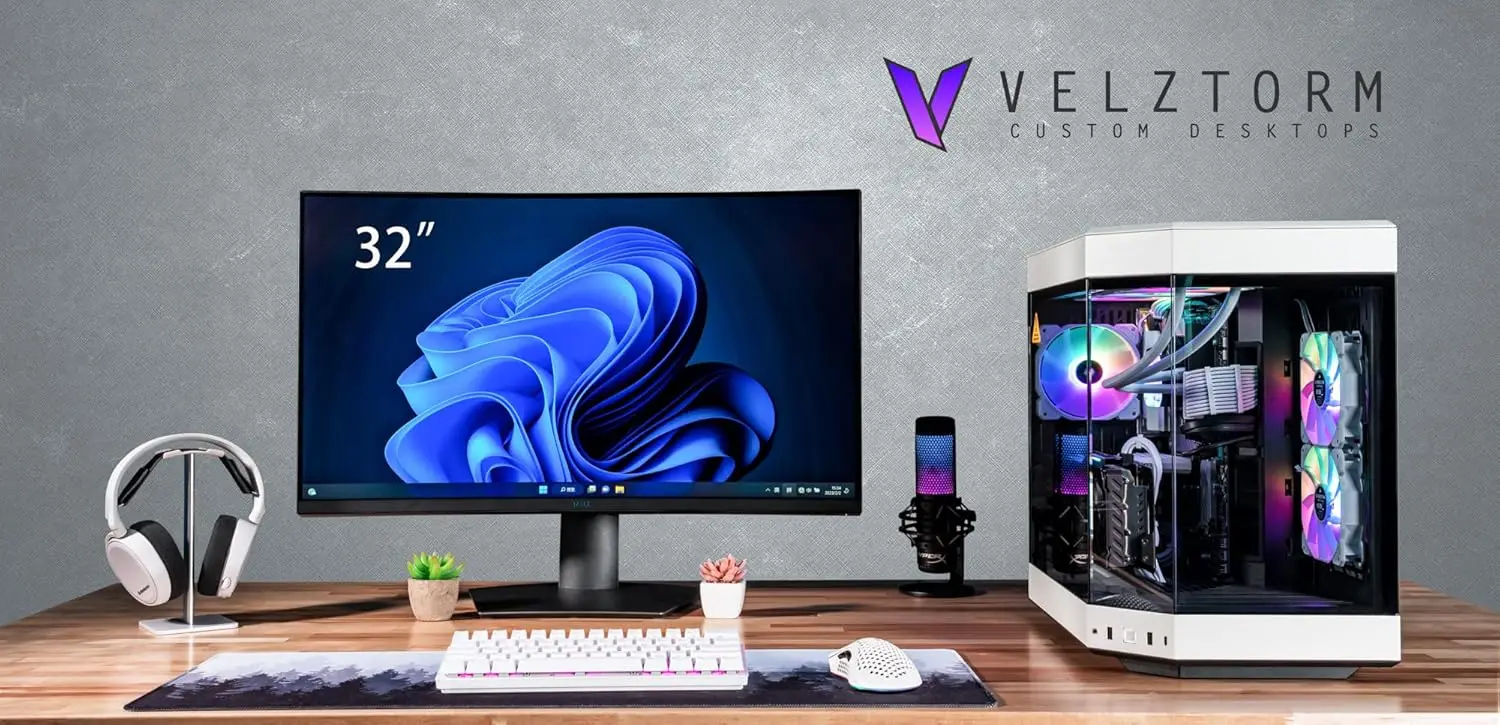 PC Desktop Gaming Velztorm Whi - Rtx 5090 32Gb ulasan dan harga