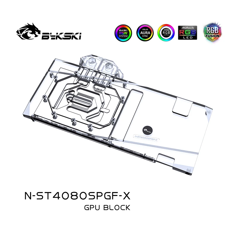Bykski N-ST4080SPGF-X Blok GPU - Rtx 4080 Super 16Gb ulasan dan harga